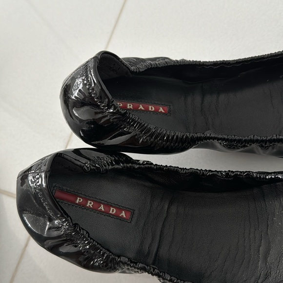 Prada Bow Ballet Flats - Picture 4 of 5